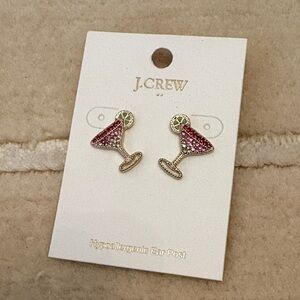 J Crew cute daiquiri earrings-never worn